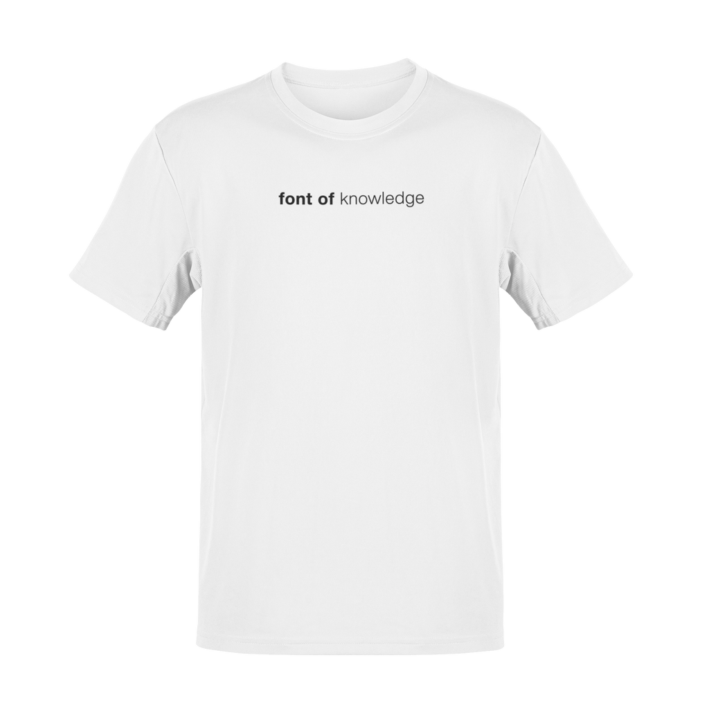 Font of Knowledge Tee